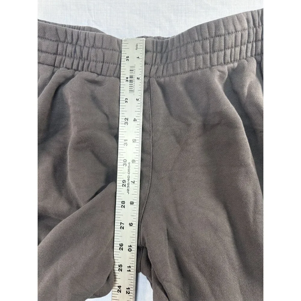 adidas Originals Men's Big Trefoil Logo Fleece Jogger Sweatpants Charcoal Gray M